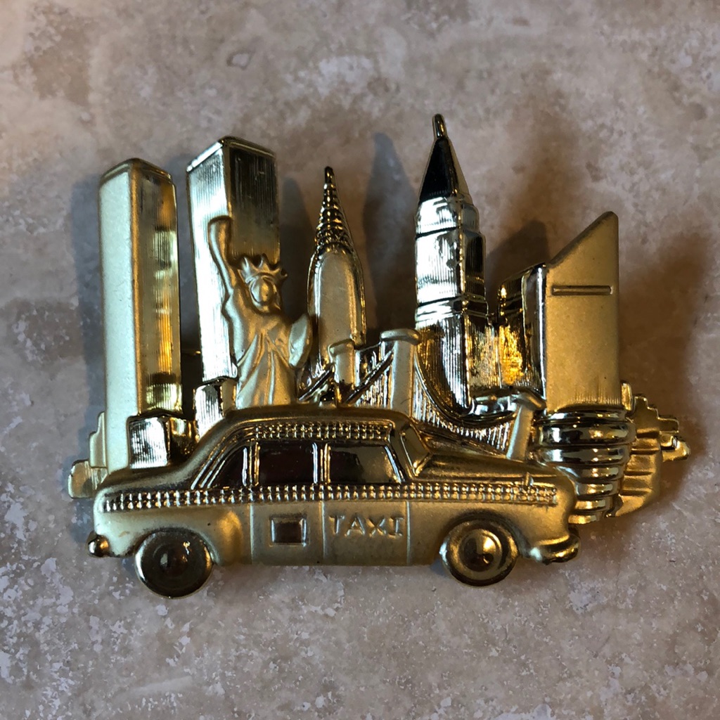 Vintage New New York City Gold Pin/Brooch